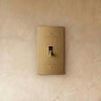 The Brass Toggle Switch (1 to 5 Gang) - Residence Supply