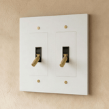 The Brass Toggle Switch (1 to 5 Gang) - Residence Supply