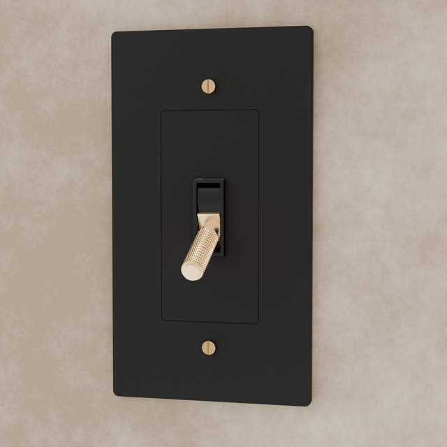 The Brass Toggle Switch (1 to 5 Gang) - Residence Supply