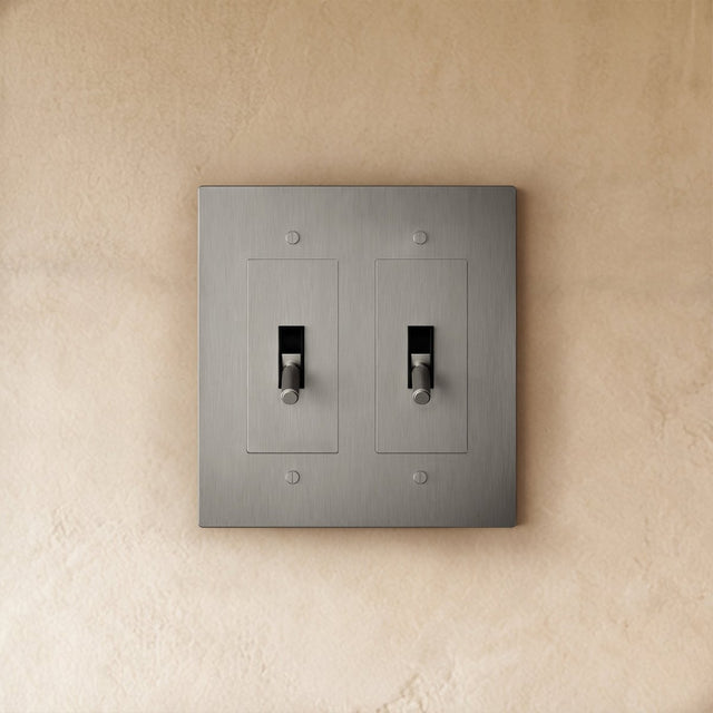 The Brass Toggle Switch (1 to 5 Gang) - Residence Supply