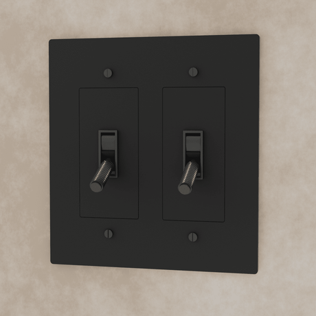The Brass Toggle Switch (1 to 5 Gang) - Residence Supply
