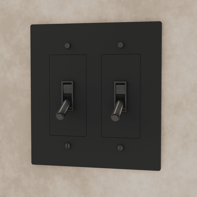 The Brass Toggle Switch (1 to 5 Gang) - Residence Supply