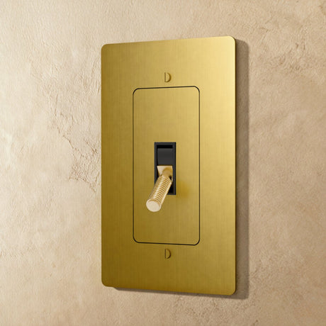 The Brass Toggle Switch (1 to 5 Gang) - Residence Supply