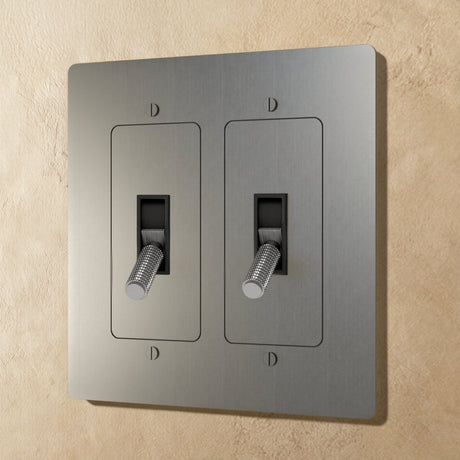 The Brass Toggle Switch (1 to 5 Gang) - Residence Supply