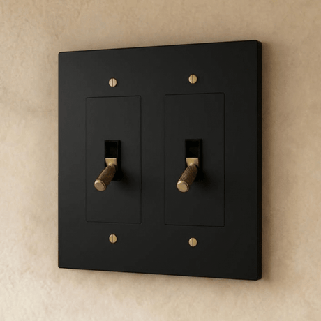 The Brass Toggle Switch (1 to 5 Gang) - Residence Supply