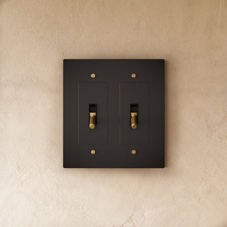 The Brass Toggle Switch (1 to 5 Gang) - Residence Supply
