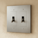 The Brass Toggle Switch (1 to 5 Gang) - Residence Supply