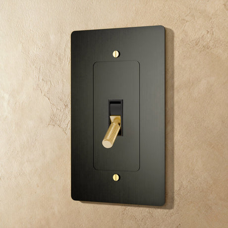 The Brass Toggle Switch (1 to 5 Gang) - Residence Supply