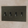 The Brass Toggle Switch (1 to 5 Gang) - Residence Supply