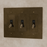 The Brass Toggle Switch (1 to 5 Gang) - Residence Supply