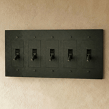 The Brass Toggle Switch (1 to 5 Gang) - Residence Supply