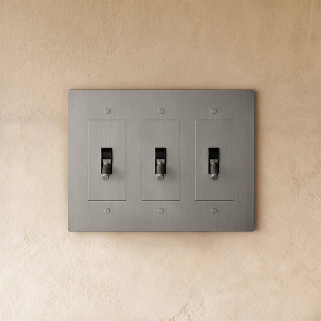 The Brass Toggle Switch (1 to 5 Gang) - Residence Supply