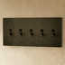 The Brass Toggle Switch (1 to 5 Gang) - Residence Supply