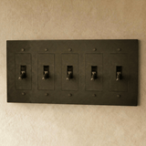 The Brass Toggle Switch (1 to 5 Gang) - Residence Supply