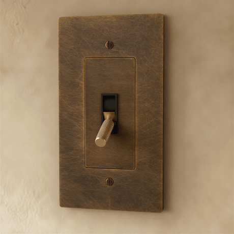 The Brass Toggle Switch (1 to 5 Gang) - Residence Supply