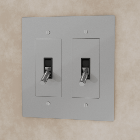 The Brass Toggle Switch (1 to 5 Gang) - Residence Supply
