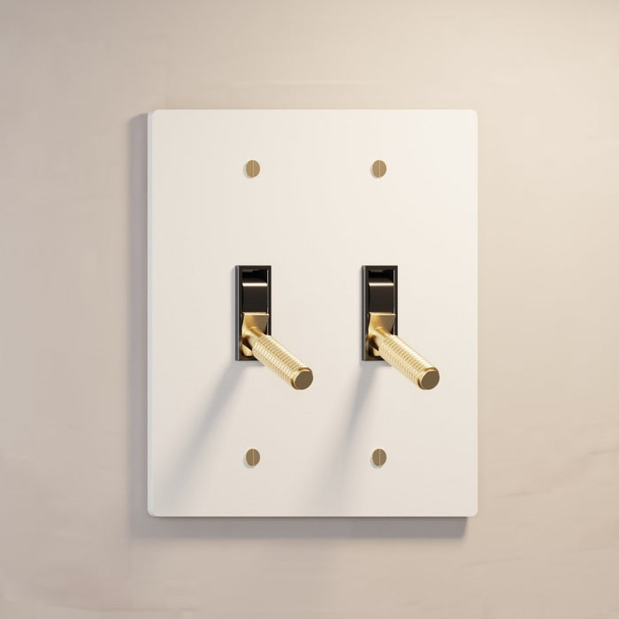 The Brass Toggle Switch (1 to 5 Gang) - Residence Supply