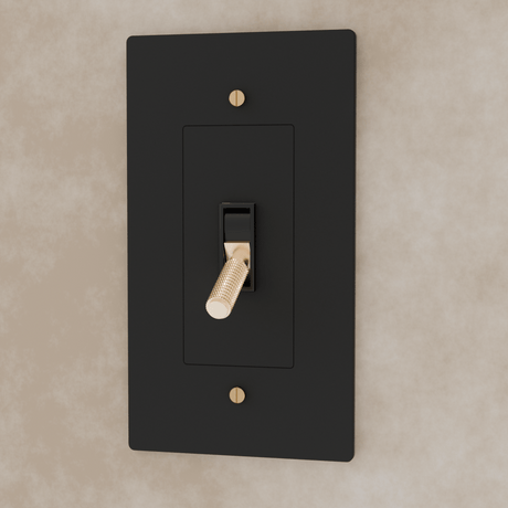 The Brass Toggle Switch (1 to 5 Gang) - Residence Supply