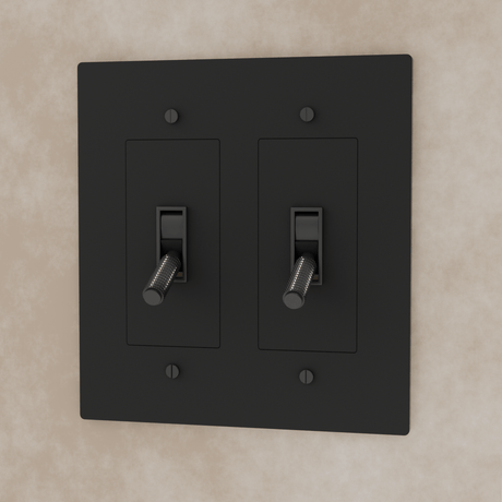The Brass Toggle Switch (1 to 5 Gang) - Residence Supply