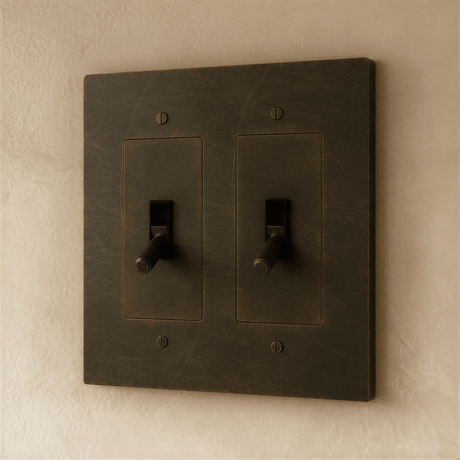 The Brass Toggle Switch (1 to 5 Gang) - Residence Supply