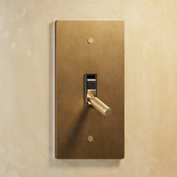 The Brass Toggle Switch - Open Box - Residence Supply