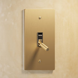 The Brass Toggle Switch - Open Box - Residence Supply