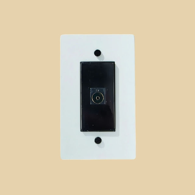 The Brass TV Socket (1-Gang)