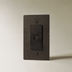 The Brass TV Socket (1-Gang) - Residence Supply