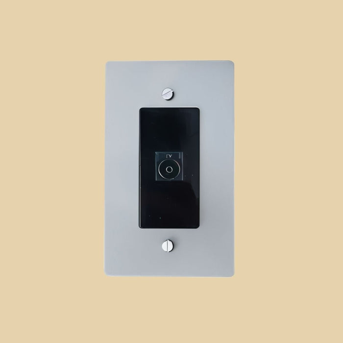 The Brass TV Socket (1 - Gang) - Residence Supply