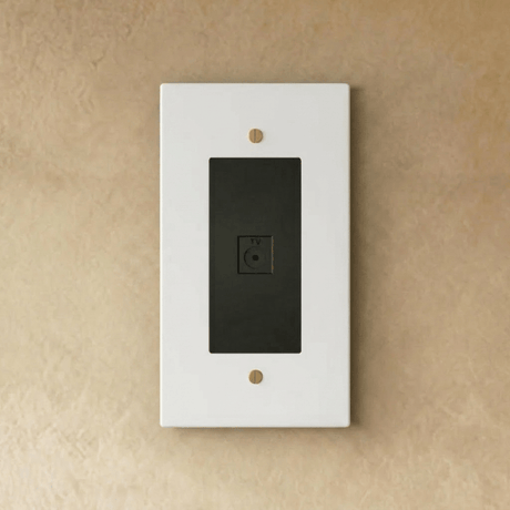 The Brass TV Socket (1 - Gang) - Residence Supply