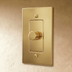The Polished Brass Dimmer Switch - Residence Supply