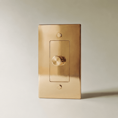 The Polished Brass Dimmer Switch - Residence Supply