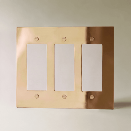 The Polished Brass Plate - Residence Supply
