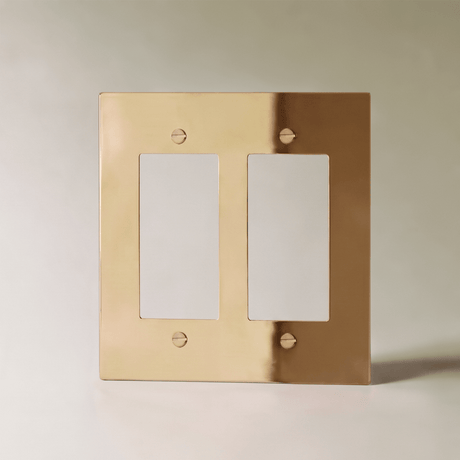 The Polished Brass Plate - Residence Supply