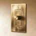 The Unlacquered Brass Dimmer Switch - Residence Supply