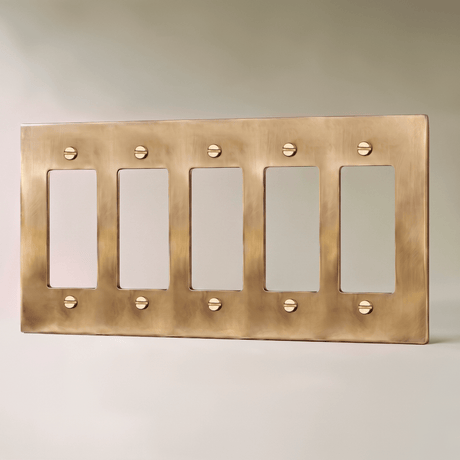 The Unlacquered Brass Plate - Residence Supply