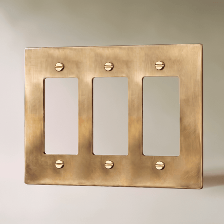The Unlacquered Brass Plate - Residence Supply