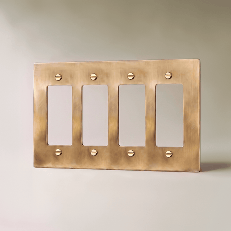 The Unlacquered Brass Plate - Residence Supply