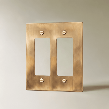 The Unlacquered Brass Plate - Residence Supply