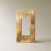 The Unlacquered Brass Plate - Residence Supply