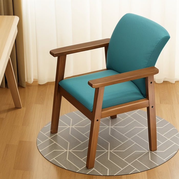 Scaena Scandinavian Minimalist Accent Chair: With its minimalist silhouette and light wood legs, this accent chair embraces the simplicity and elegance of Scandinavian design, creating a serene and modern atmosphere in any room.