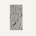 Decorative wall panel with textured cream finish featuring embossed circular and organic patterns.