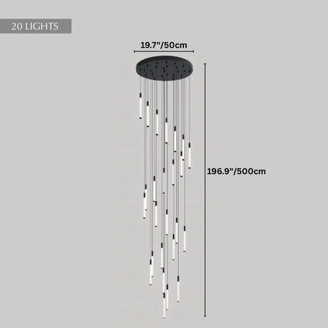 Tinara Staircase Chandelier - Residence Supply