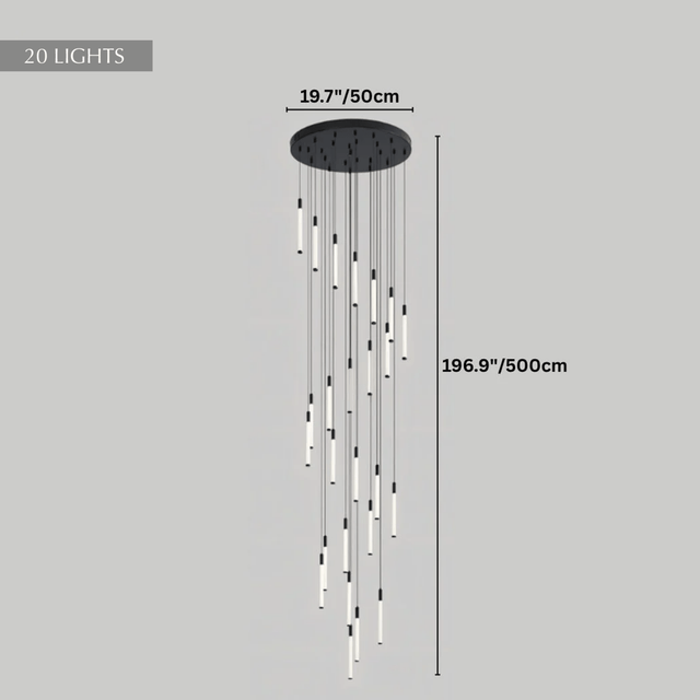 Tinara Staircase Chandelier - Residence Supply