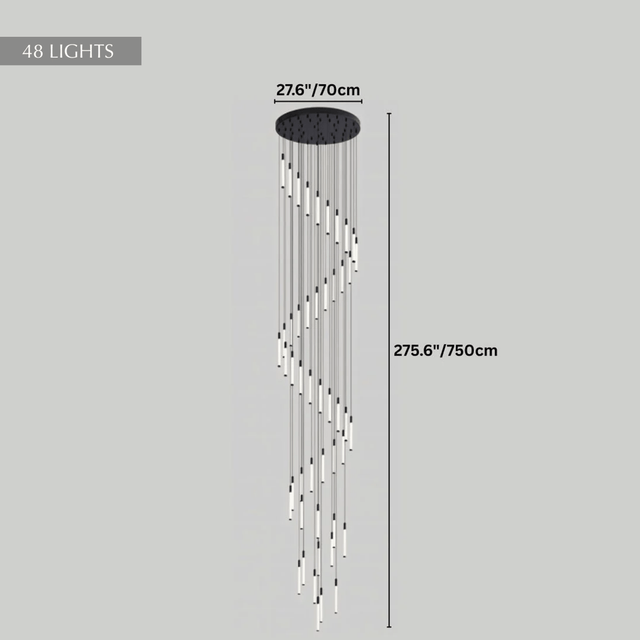 Tinara Staircase Chandelier - Residence Supply