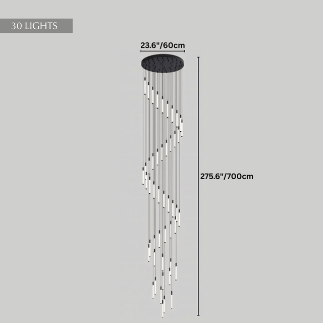 Tinara Staircase Chandelier - Residence Supply