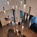 Tinkling Chandelier above dining table - Residence Supply