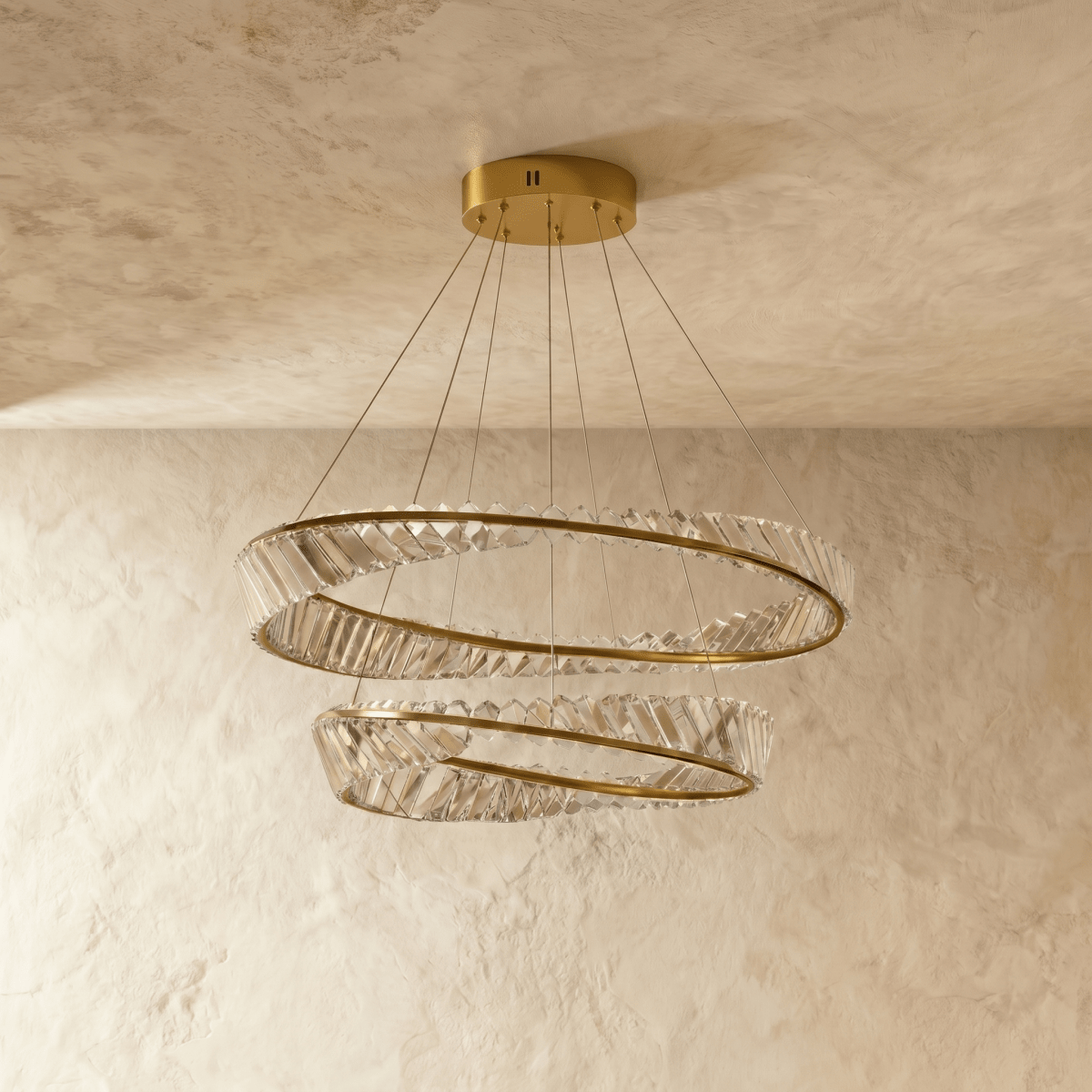 Tiwa 2-Tier Chandelier - Residence Supply