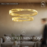 Tiwa 2 - Tier Chandelier - Residence Supply