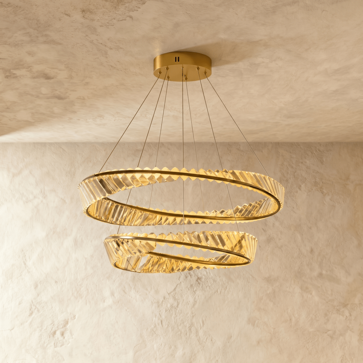 Tiwa 2-Tier Chandelier - Residence Supply
